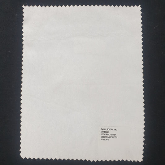 Extra Soft 100% Micro Polyester Interlock – 180 GSM (Antimicrobial, Superwick)